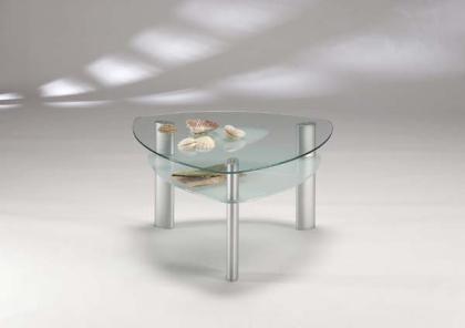 Glas - Couchtisch CLIO ( 79 x