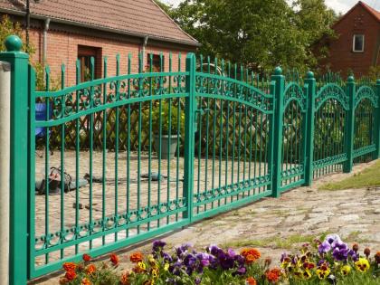  polnischer Zaun und Tor Muster Nr 29 - jede Farbe ist möglich - aus Polen von B