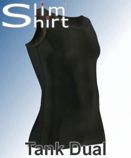 Kräftig Leichtgewicht Körperformendes Shirt für Männer Heren Shapewear
