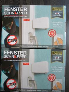 6x Fenster-Schnapper - Höhle der Löwen. Erhöhte Sicherheit für Ihr Zuhause!