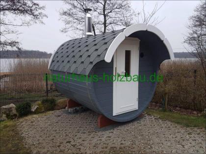 Fasssauna, Saunafass, Gartensauna, Aussensauna, Saunahäuser, Saunakota, Saunaton