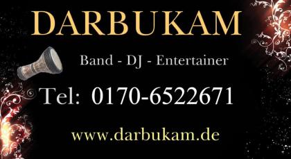 Darbukam Band zugleich DJ