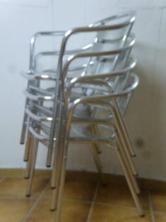 ALU-Bistrostuhl - PLATERO AC - stapelbar -