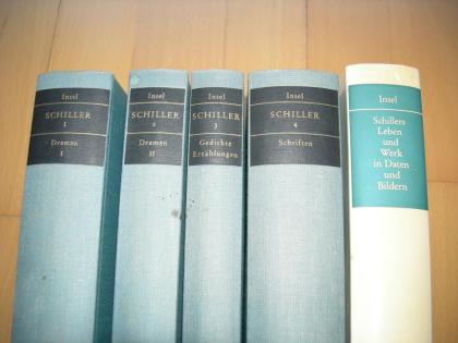 Friedrich SCHILLER: 4 Bände + Leben und Werk privat zu verkaufen