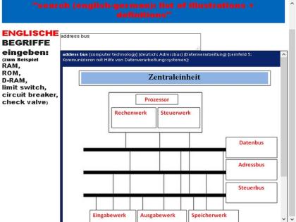 Woerterbuch-BILDERSUCHE: englisch-Eingabe: back pressure valve- Absperrventil