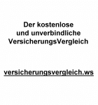 Versicherungsvergleich