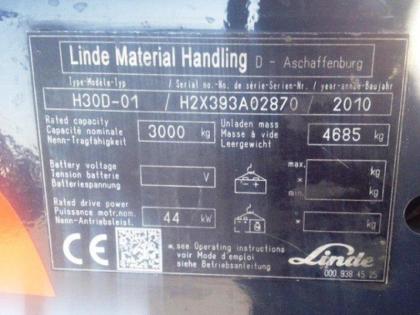 Linde H30D Frontstapler