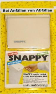 Snappy Abfallbehälter Müllbox Abfallbox Mülleimer + Ersatzbeutel 1 Behälter + 16