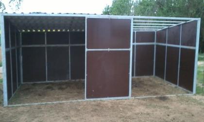 Die ganz besondere mobil zerlegbare Weidehütte in vielen Größen