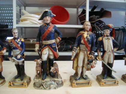 Sammlung historischer Personen Meisen Porzellan