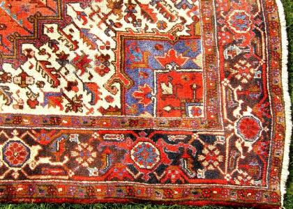 Orientteppich Heriz antik 348x235 (T095)
