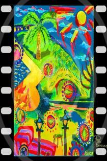 Pierce Brosnan Kunstdruck 45x30 cm. Souvenir. Geschenk. Andenken. Sammlerstück. 