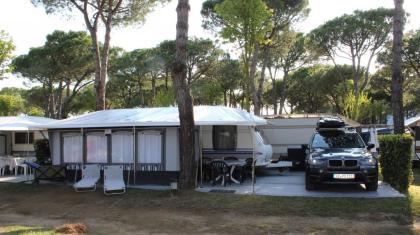 Wohnwagen in Italien auf dem Union Lido 5* zu vermieten