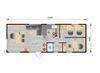Lark Leisure Home Mobile Office Mobilheim Wohnwagen Dauercamping winterfest