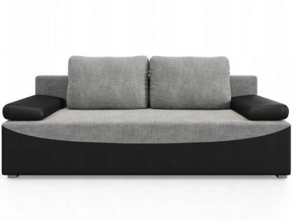 Sofa Couch Victoria Schlafsofa ausziehbar mit Schlaffunktion mit Kissen