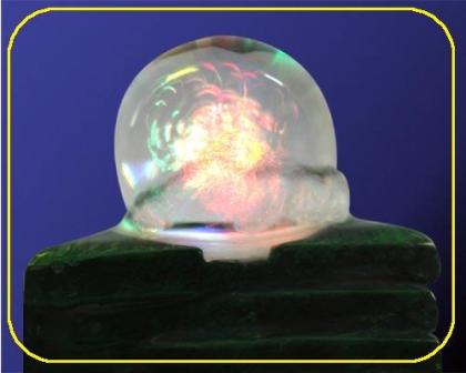 Zimmerbrunnen Elektrisch Treppe LED Farbwechsellicht