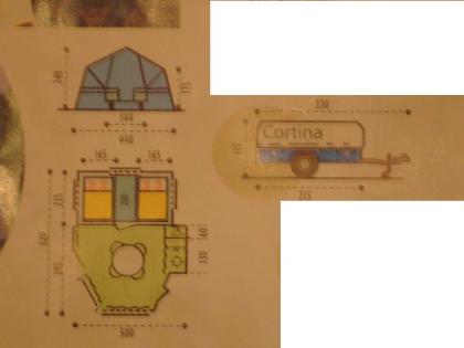 Faltcaravan Raclet-Cortina