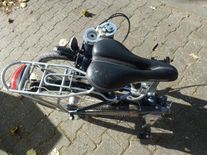 (236) Klapprad DAHON 3 Gang Rücktrittsbremse Alu-Rahmen