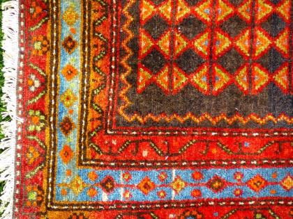 Sammlerteppich Heriz ca. 140 J. alt 268x120 (T117)