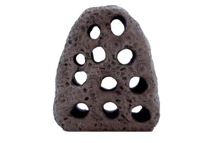 Garnelenfelsen in canyon aus Ton als Aquariumdekoration für das Nanoaquarium mit