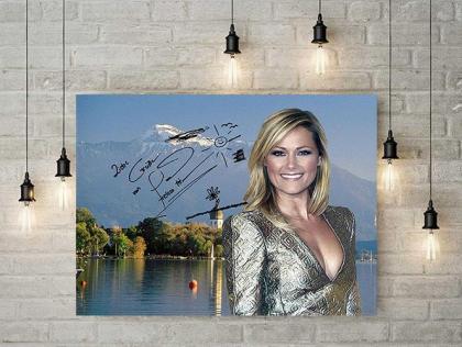 HELENE FISCHER Star souvenir 60x45 cm. Geschenkidee. Starposter. Deko. Kunstdruc