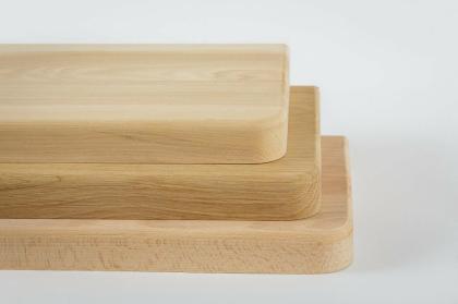 FENSTERBRETT BUCHENHOLZ MASSIVHOLZ FENSTERBANK POLIERT UNBEMALT 85x28x4cm