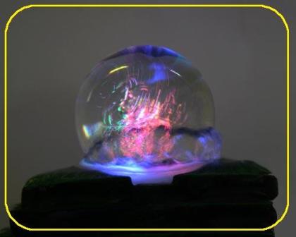 Zimmerbrunnen Elektrisch Treppe LED Farbwechsellicht