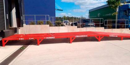 Robuste Sprinter Auffahrrampe AUSBAU-VR