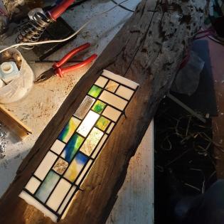 Fensterbankstele Glaskunst Galerie Einrahmungen Mülheim & TIffany Lampen Reparat