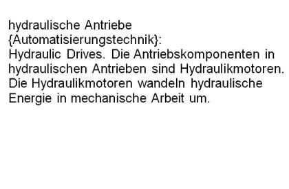 Nachschlagewerke fuer Ingenieure: Wortschatz-Definitionen Mechatronik + englisch