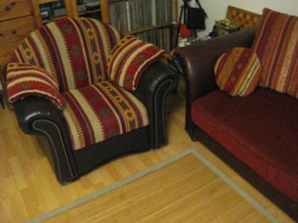 Couchgarnitur, top gepflegt, im englischen Landhaus-Stil - Nichtraucher ohne Tie