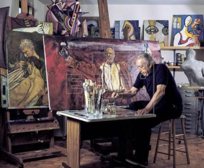 Anthony Quinn Kunstwerk signiert. NEU. Kunstdruck. Rarität. Andenken.