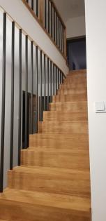 MASSIVHOLZ STUFE 85x24(+4)x4cm + SETZSTUFEN TREPPENSTUFEN FALTTREPPE