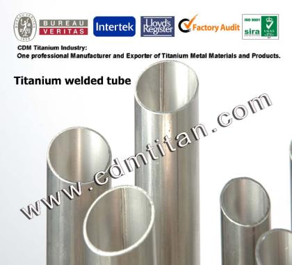 Titan Rohr, Titan nahtloses Rohr, Titan Rohrmaterial, Titan Legierung Rohr