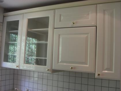 Verkaufe weiße hochwertige Küche