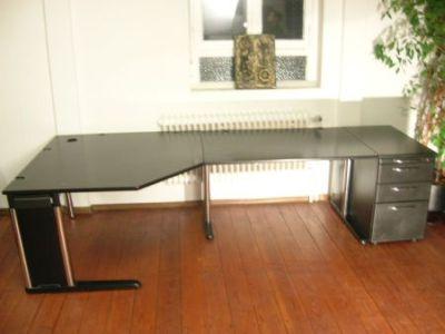 Komplettes Büro - schwarz