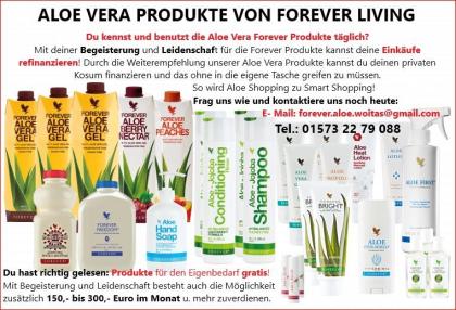 Forever living Aloe Vera Gel mit 99, 7 % reinem Aloe Gel