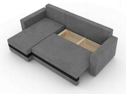 Sofa Wohnzimmersofa Schlafsofa ausziehbar Ecksofas mit Schlaffunktion 4 Farben