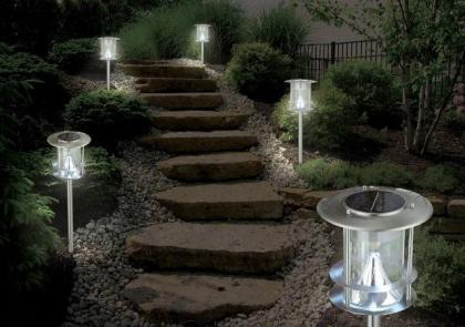 Solardekoration für den Garten, Innendekoration mit Strom