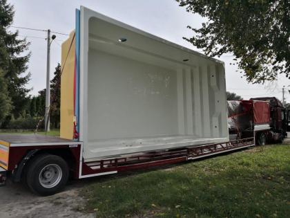 Schwimmbecken mit Filtration-Set, Gartenpool CURACAO 7, 5 x 3, 7 x 1, 55 m