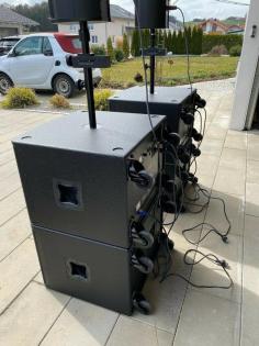 Dynacord VA 415 System 2x TS 400, 2x PSD 215, 2x PSE 215, 2x TA-TS400 wie Neu!