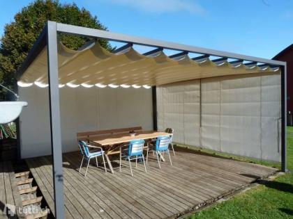Laube Dach Terrasse Personalisierte Gartenzelt Neu 4x6