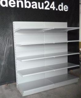 Tegometall Ladenregal, Wandregale, Gondelregale, gebraucht, abgebaut, gereinigt