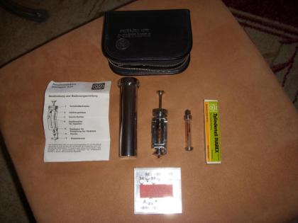 Rarität ! Insolininjektor/ 70 Jahre !