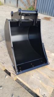 Tieflöffel für Minibagger 0, 8 - 2, 0 Tonnen Breite 50 cm Inhalt 49 Baggerlöffel