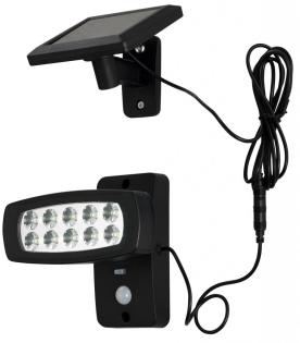 Innenraumleuchte, Solar, sep. Solarmodul, 10 weiße LEDs