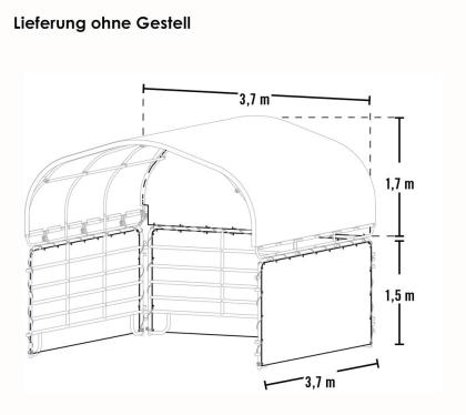 Weidezelt als Aufsatz für ihre Panel ab 299, -€