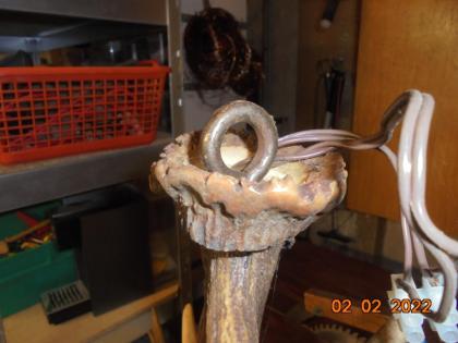 Kronleuchter, Deckenlampe, Hängelampe, Geweih, Gehörn, Geweihlampe, Geweihkronle