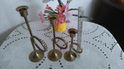 Messingkerzenhalter !