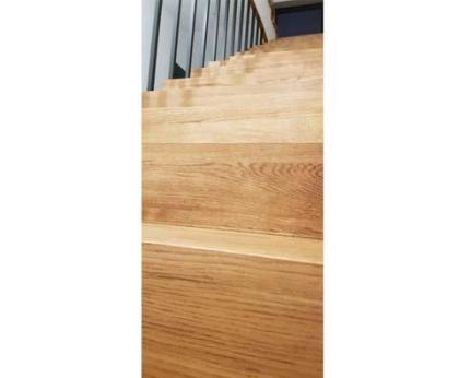 MASSIVHOLZ STUFE 85x24(+4)x4cm + SETZSTUFEN TREPPENSTUFEN FALTTREPPE